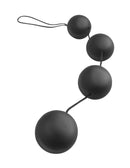 Deluxe Vibro Balls for anal stimulation with retrieval cord