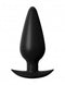 Pipedream Products Anal Fantasy Elite Collection Small Weighted Silicone Butt Plug Black at $24.99