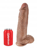 Pipedream Products Pipedreams King Cock 12 inch Realistic Dong with Balls Tan at $79.99