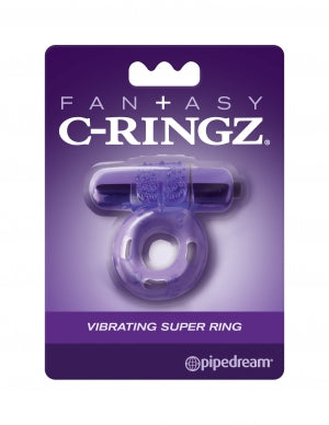 Pipedream Products Fantasy C-Ringz Vibrating Super Ring Purple at $9.99