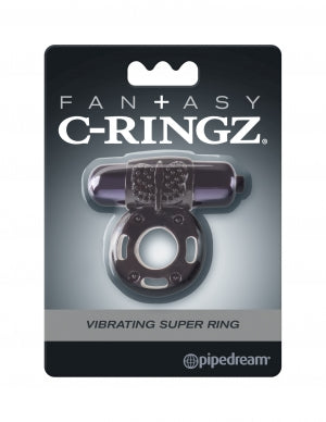 Pipedream Products Fantasy C-Ringz Vibrating Super Ring Black at $8.99