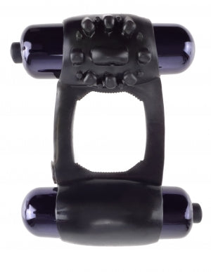 Pipedream Products Fantasy C-Ringz Duo Vibrating Super Ring Black at $12.99
