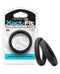 Perfect Fit Perfect Fit Xact Fit #16 2 Pack Black Cock Rings at $8.99