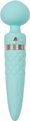 BMS Enterprises Pillow Talk Sultry Rotating Wand Teal from BMS Enterprise at $79.99