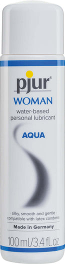 Pjur Eros Original Woman Water-Based Lubricant 100ml, premium silky smooth personal lubricant for women, designed for enhanced moisture and comfort