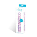 Electric / Hustler Lingerie Glas Purple Rose Nubby Dildo at $23.99