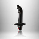 Quest Prostate Bullet Black - Beginner's Prostate Massager by Rocks Off Toys sleek design against a grey background.