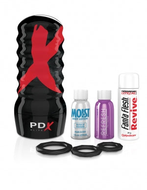 Pipedream Products PDX Elite Air Tight Oral Stroker at $39.99