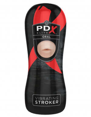PDX Elite Oral Vibrating Stroker PDX Elite Oral Vibrating Stroker