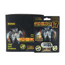 Rhino 17 5000 Plus Display - 24 Fast-acting Capsules for Enhanced Size, Endurance, and Stamina