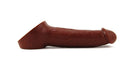 Vixen Creations Ride On Silicone Penis Extension Chocolate Color Side View
