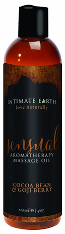 INTIMATE EARTH SENSUAL MASSAGE OIL 4OZ-0