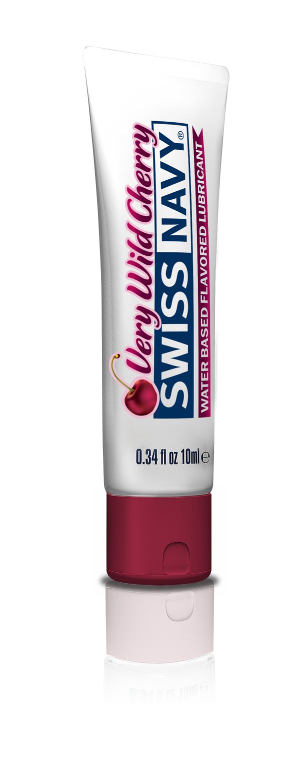 MD Science Swiss Navy Very Wild Cherry Flavored Lubricant 10ml at $3.99