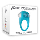 Evolved Novelties Teal Tickler Vibrating Cock Ring at $14.99