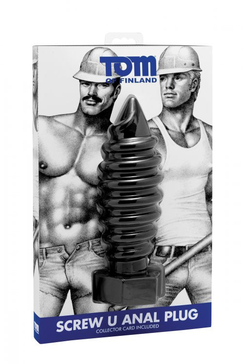 XR Brands Tom of Finland Screw You Anal Plug* at $54.99