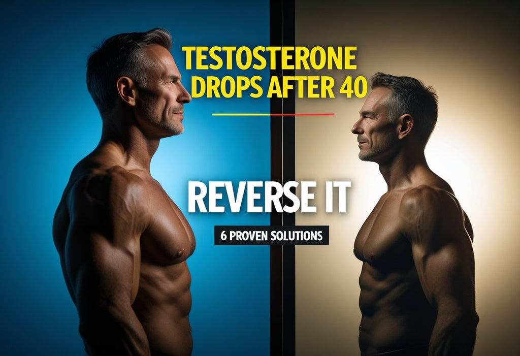 Testosterone Drops After 40: Reverse It (6 Proven Solutions)