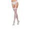 PANTYHOSE W/ GARTERS WHITE O/S-3