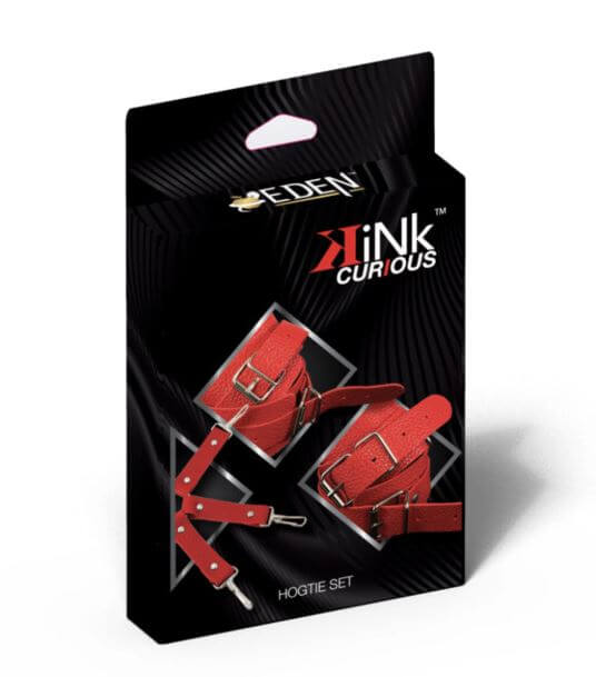 KINK CURIOUS HOGTIE KIT RED-0