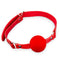 KINK CURIOUS BALL GAG & NIPPLE CLAMPS SET RED-1