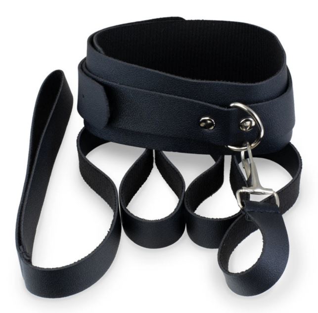 KINK CURIOUS BEGINNER BDSM KIT BLACK-0
