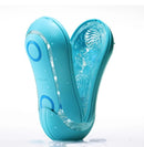 Tenga Flip Orb Ocean Blue Stroker features soft elastomer, wavy ribs, and pressure-responsive design for immersive stimulation.
