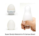 Tenga Egg Variety Pack Standard showcasing super stretch material to fit various sizes.