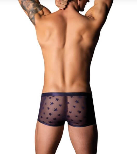 LOVE STAR SHORT W/ RING PURPLE MEDIUM-1