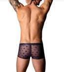 LOVE STAR SHORT W/ RING PURPLE LARGE-1