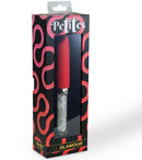 Petites Sparkle Lil Glamour Vibrator in stylish packaging with red accents and sparkle details.