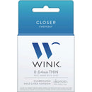 Wink Closer Ultra Thin Latex Condoms 3 Pack designed for enhanced sensitivity and protection, featuring soft-touch latex material.