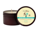 Earthly Body at Night Aphrodisiac Candle Sea Jasmine 6 Oz in a jar, designed for a romantic atmosphere.