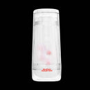 MAXTASY Show Master Pleasure Stamina Trainer with Ultra-Soft Sleeve in clear design against black background