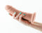 COLOURS DUAL DENSITY 7IN GIRTH DILDO WHITE-1