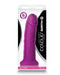 COLOURS DUAL DENSITY 7IN GIRTH DILDO PURPLE-1