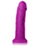 COLOURS DUAL DENSITY 7IN GIRTH DILDO PURPLE-2