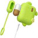 Play With Me Blooming Bliss Green mini vibrating wand and remote-control egg with USB-C charging case.