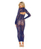 BODYSTOCKING GOWN & SHRUG ECLIPSE O/S-2