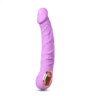 INYA Flex Rechargeable Silicone Flexible Vibrator Pink side view showcasing its smooth silicone design in vibrant pink.