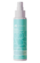 JO Vitalize Balance Refreshing Mist 2 Oz bottle for intimate skin care, offering immediate freshness and comfort.
