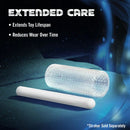 M For Men Drying Stick White 12 pc Counter Display with extended care features for personal care products.