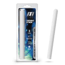 M For Men Drying Stick White 12 pc Counter Display packaging featuring a reusable moisture-absorbing stick