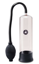 Classix Power Pump 7.5 inch Clear showing its classic design and easy-to-use functionality for controlled suction.