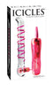 Icicles No. 4 10-Function Glass G-Spot Vibrating Wand in packaging