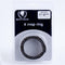 Spartacus Black Leather Adjustable Six-Snap Cock Ring Packaging