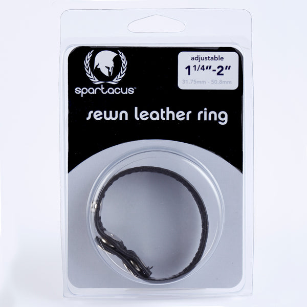 SEWN LEATHER C RING-0