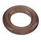 Black Spartacus Relaxed Fit Elastomer Cock Ring, donut-shaped, durable, latex-free, stretchy for comfort and enhanced pleasure.