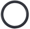 Black Spartacus 2-Inch Firm Rubber Cock Ring, Durable and High-Quality Cock Gear for Enhanced Pleasure and Stamina
