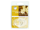 ELASTOMER COCK RING CLEAR-1