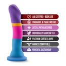 Blush Avant D1 Hot 'n' Cool 7.5 Inch Silicone Dildo - Image 7