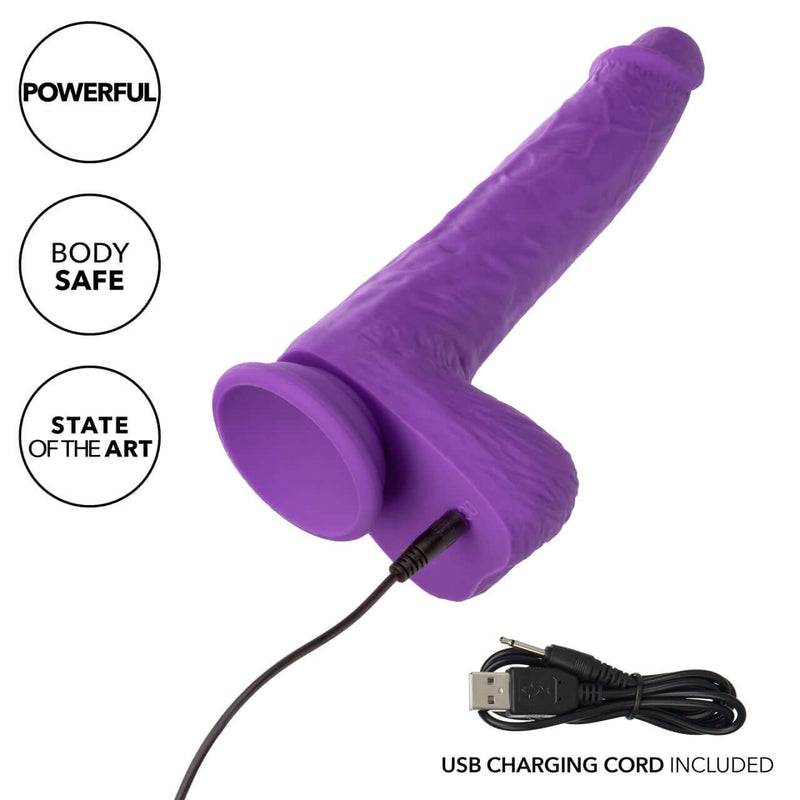 Rechargeable Gyrating & Thrusting Silicone Studs from CalExotics with USB charging cord included. Powerful, body-safe, and state-of-the-art.
